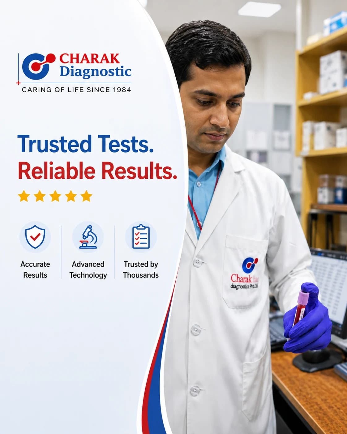 Trusted tests, reliable results — see our accreditations and quality standards